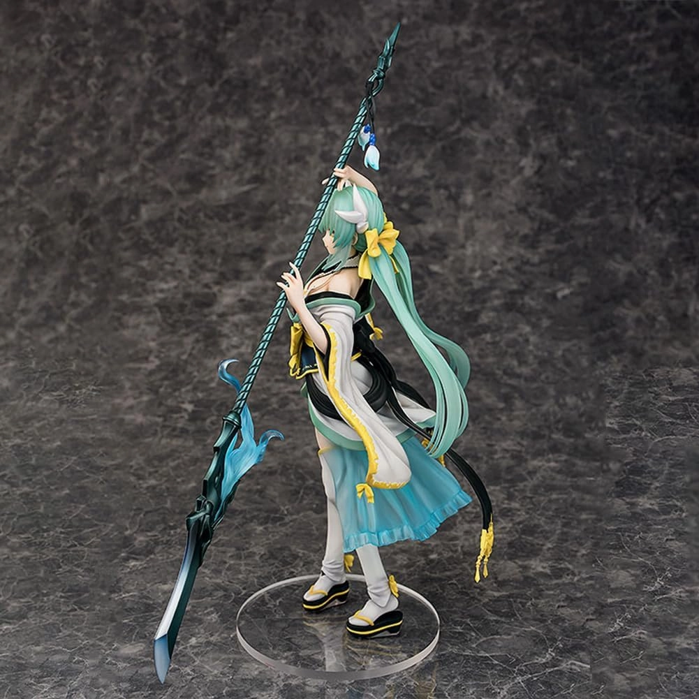 Kiyohime Figure Statue, 30cm Big Size Fighting Pose Original Painting Figure 1/6 Scale Illustration Revelation Figure Sculpture Desktop Decoration Collectible Gifts