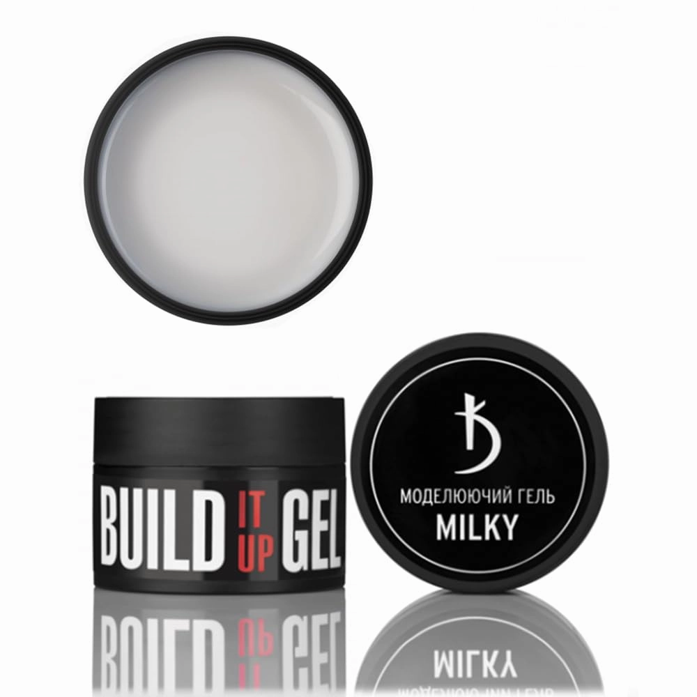 Kodi Professional Build It Up Gel. Modeling Builder gel. Nail extension. Strengthening Nail (Build It Up Gel Milky 25ml.)