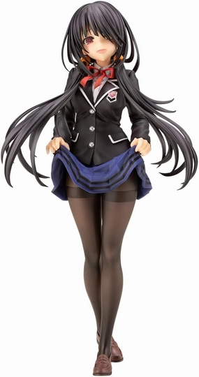 Kotobukiya Date A Live IV PP964 Kurumi Tokisaki Uniform Version 1/7 Scale PVC Pre-Painted Complete Figure