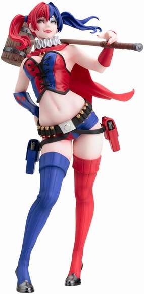 Kotobukiya DC Comics Pretty New 52 Harley Quinn New 52 Ver. 1/7 Scale Painted PVC, 9 inches (DC024)