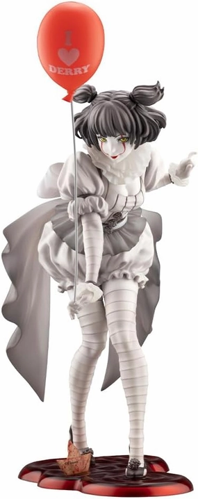 KOTOBUKIYA IT/IT When You See It "It", It's Done.Horror Bishoujo Pennywise (2017) Monochrome Ver., 1/7 Scale PVC Painted Finished Figure