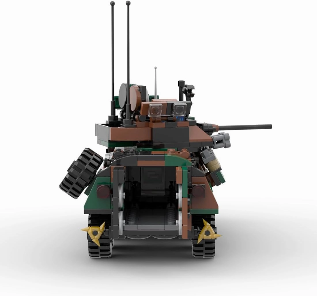 LAV-25 Infantry Fighting Vehicle Building Blocks and Construction Toy, Collectible Military-Themed Model to Build and Display, Great Gift for Military Fans (476PCS)