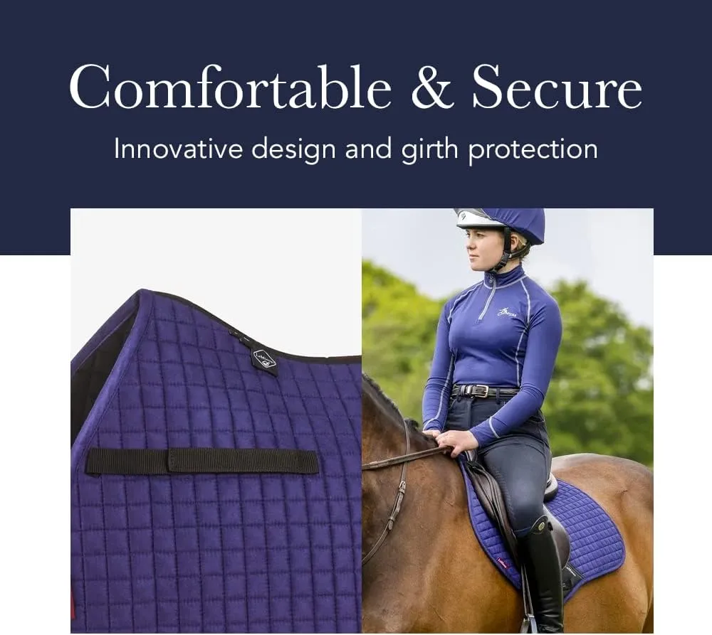 LeMieux General Purpose Square Saddle Pad - English Saddle Pads for Horses - Equestrian Riding Equipment and Accessories