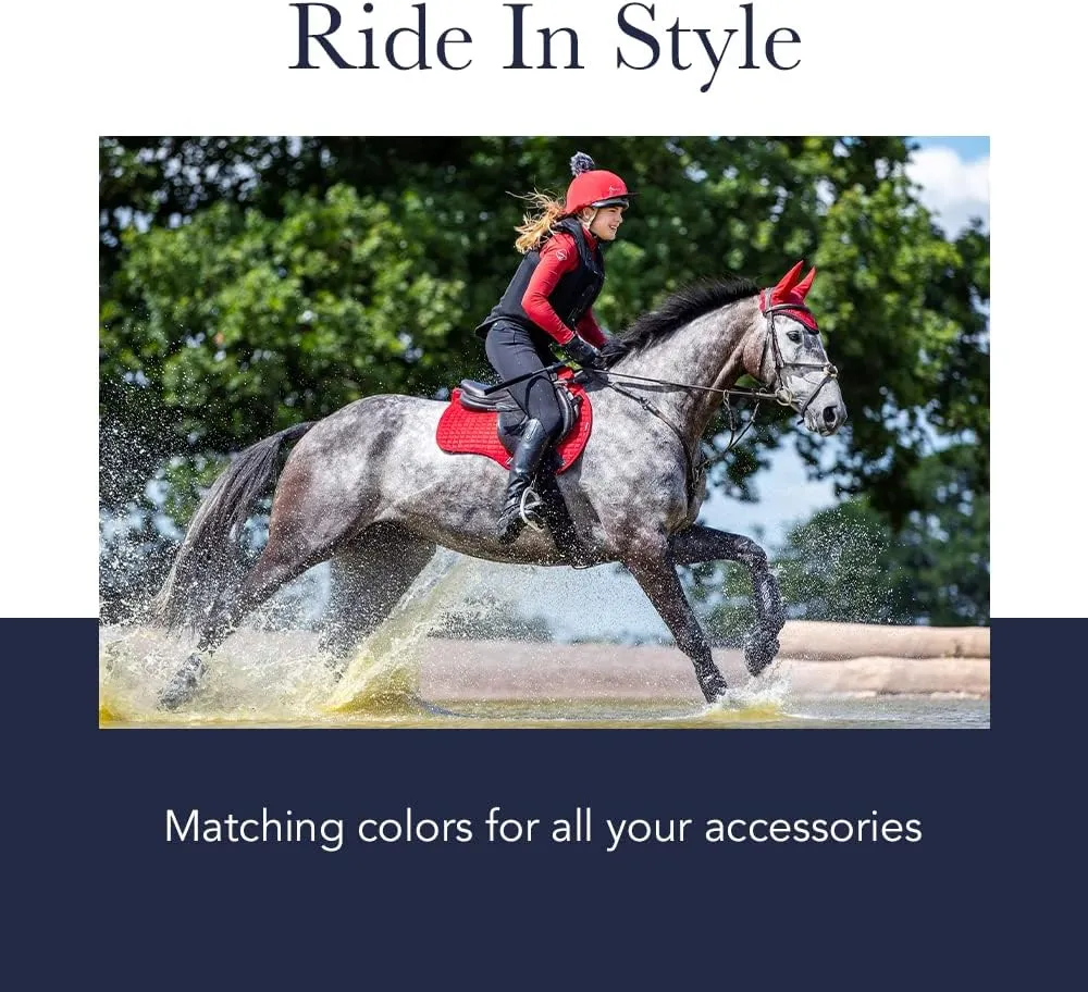 LeMieux General Purpose Square Saddle Pad - English Saddle Pads for Horses - Equestrian Riding Equipment and Accessories