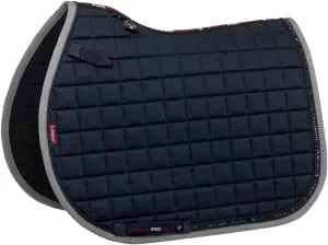 LeMieux Show Jumping Diamante Square Saddle Pad - English Saddle Pads for Horses - Equestrian Riding Equipment and Accessories (Navy - Large)