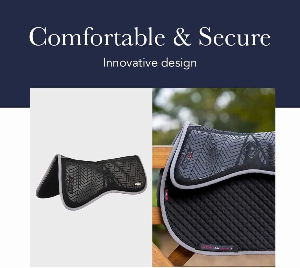 LeMieux Half Saddle Pad - English Saddle Pads for Horses - Equestrian Riding Equipment and Accessories
