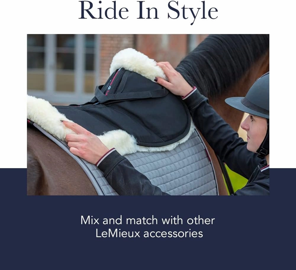 LeMieux Half Saddle Pad - English Saddle Pads for Horses - Equestrian Riding Equipment and Accessories