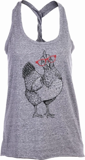 Let That Sh*t Go | Funny Zen Buddha Yoga Mindfulness Peace Hippy Women Racerback Tank Top