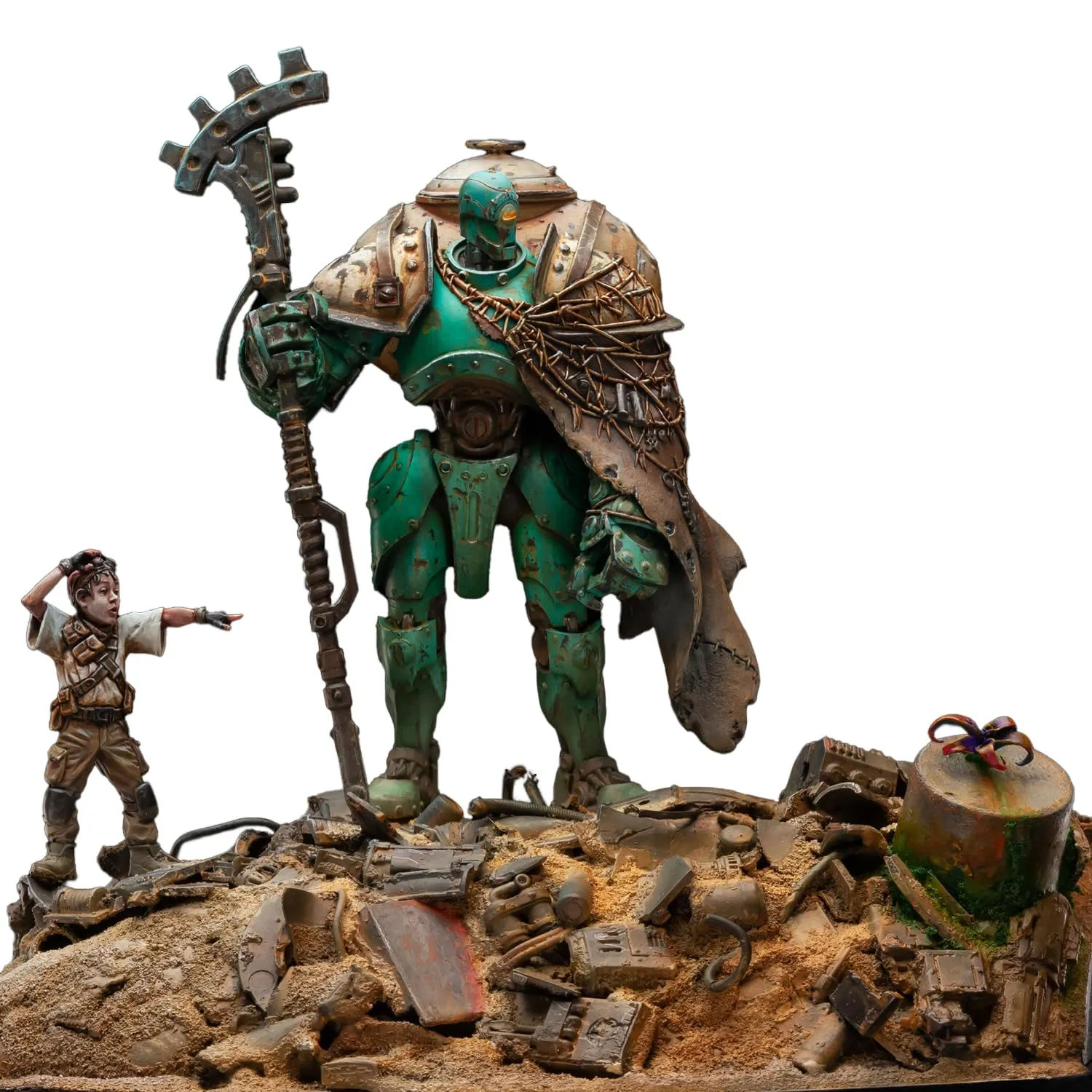 Life after 100mm Action Miniatures Painted Miniature Wargaming Figure Pre-Sale | Art Painting Level
