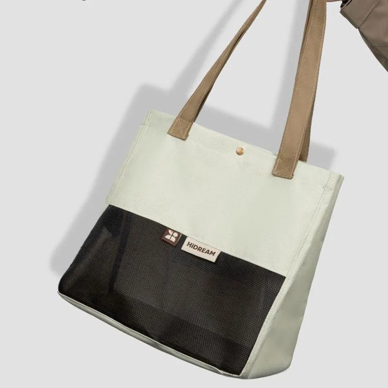 Lightweight Outing Cat Tote Shoulder Bag