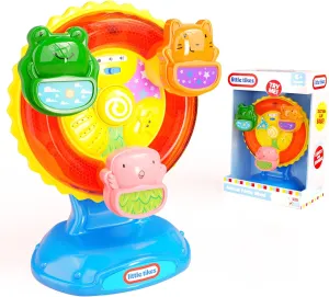 Lollipop Little Tikes Lights and Sounds Ferris Wheel Toy - Suction Cup Spinning Toy for Babies and Toddlers, High Chair Fun Time for Toddlers