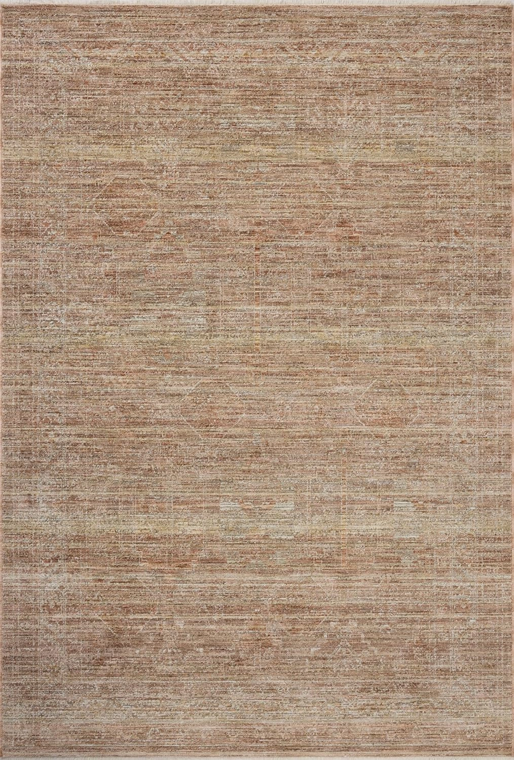 Loloi II Tabitha Collection TAI-05 Clay/Natural 2'-7" x 10'-0" Runner Rug