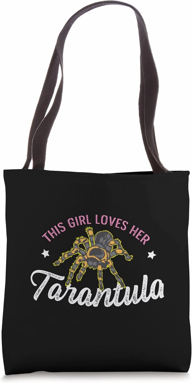 Loves Tarantula Arachnophiles Tote Bag