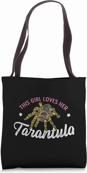 Loves Tarantula Arachnophiles Tote Bag