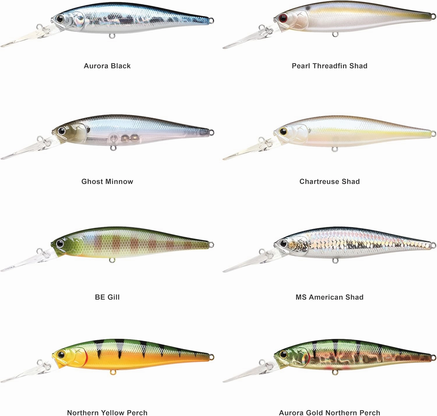 LUCKY CRAFT Pointer 100DD Fishing Lures for Freshwater, 4" Deep Diving and Suspending Jerkbait, Trout, Bass Lures, Tournament Winning, Premium Fishing Gear and Tackle Box Accessories