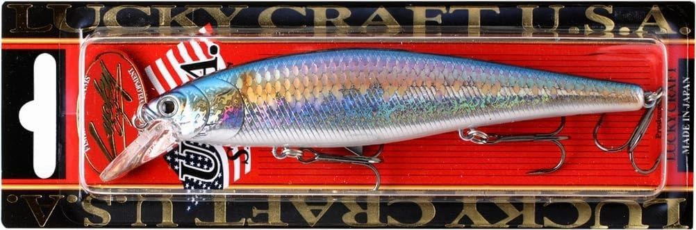 LUCKY CRAFT Pointer 128SP, Freshwater Lake Bass Fishing Lure, Jerkbait, Suspending, Fishing Gear, Fishing Accessories, Fishing Tackle