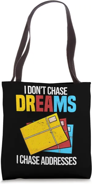 Mailman Postman Postal Worker Funny Mail Carrier Tote Bag