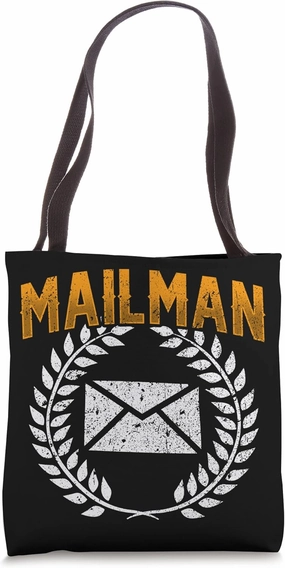 Mailman Courier Postal Worker Postman Mail Tote Bag