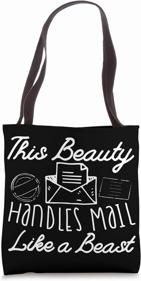 Mailwoman Postal Worker - Post Office Mail Carrier Tote Bag