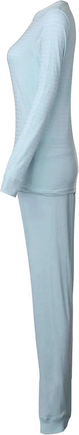 Maks 2 Piece Set Top and Bottom Ladies Ski Long Johns Thermal Underwear