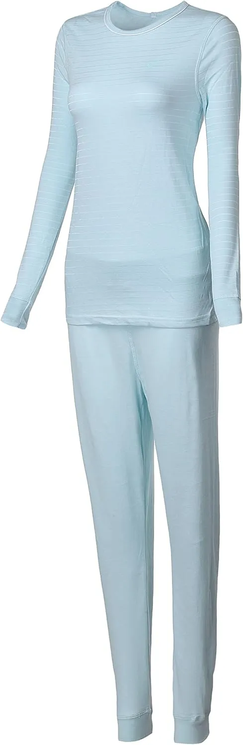 Maks 2 Piece Set Top and Bottom Ladies Ski Long Johns Thermal Underwear