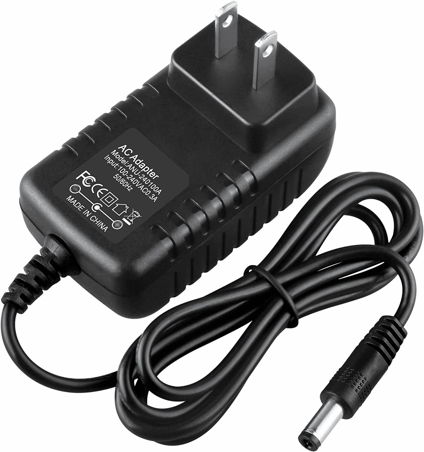 Marg AC/DC Adapter Charger Compatible with WowWee CHiP Robot Toy Dog - Smartbed Power Supply Cord