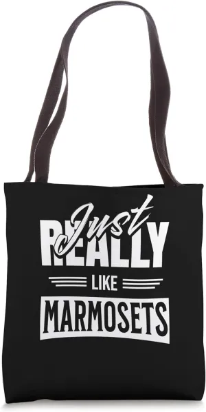 Marmoset Arboreal mammal Small primate Monkey Marmoset Tote Bag