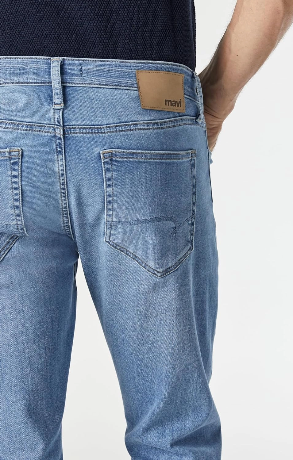 Mavi Men's Jake Regular Rise Slim Leg Jeans