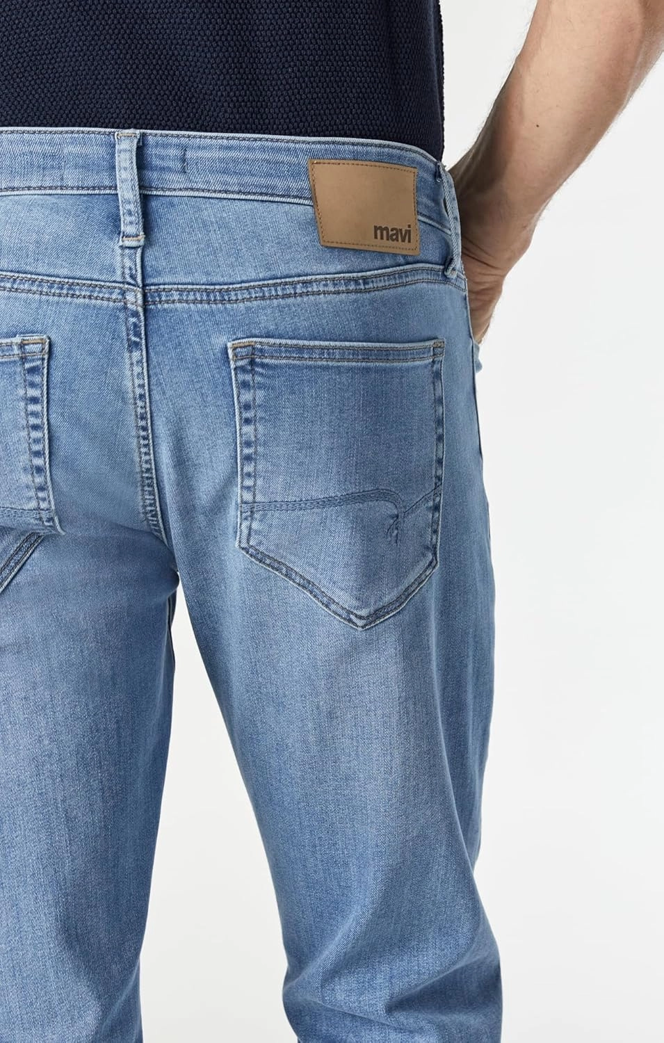 Mavi Men's Jake Regular Rise Slim Leg Jeans