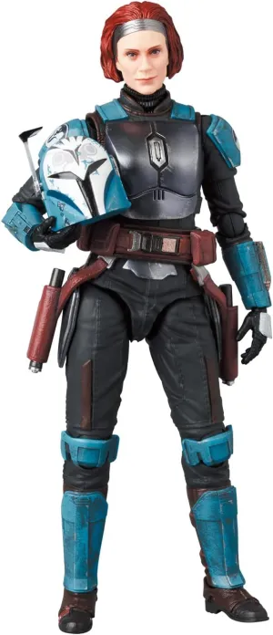 MEDICOM TOY MAFEX No. 208 BO-KATAN KRYZE The Mandalorian Ver., Total Height: Approx. 5.9 inches (150 mm), Non-scale, Painted Action Figure