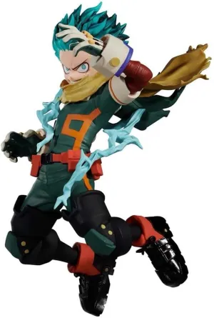MHA Figure Midoriya Izuku Statue Fighting Pose Hawks Figure Model Mini Anime Action Figure Handmade Collectible Desktop Decoration Gifts for Fans
