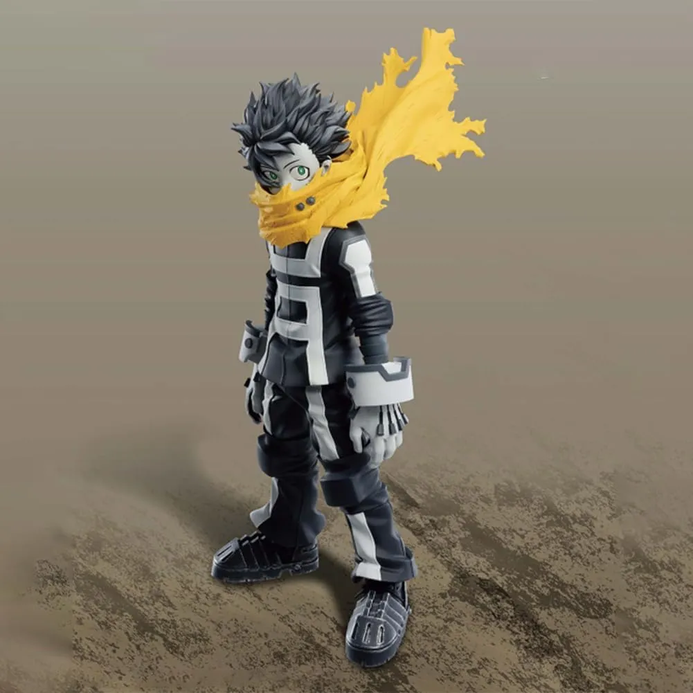 MHA Midoriya Izuku Figure, MHA Figure Statue Anime Action Figure Sculpture MHA Handmade Collectible Model Desktop Display Decoration Gifts for Fans