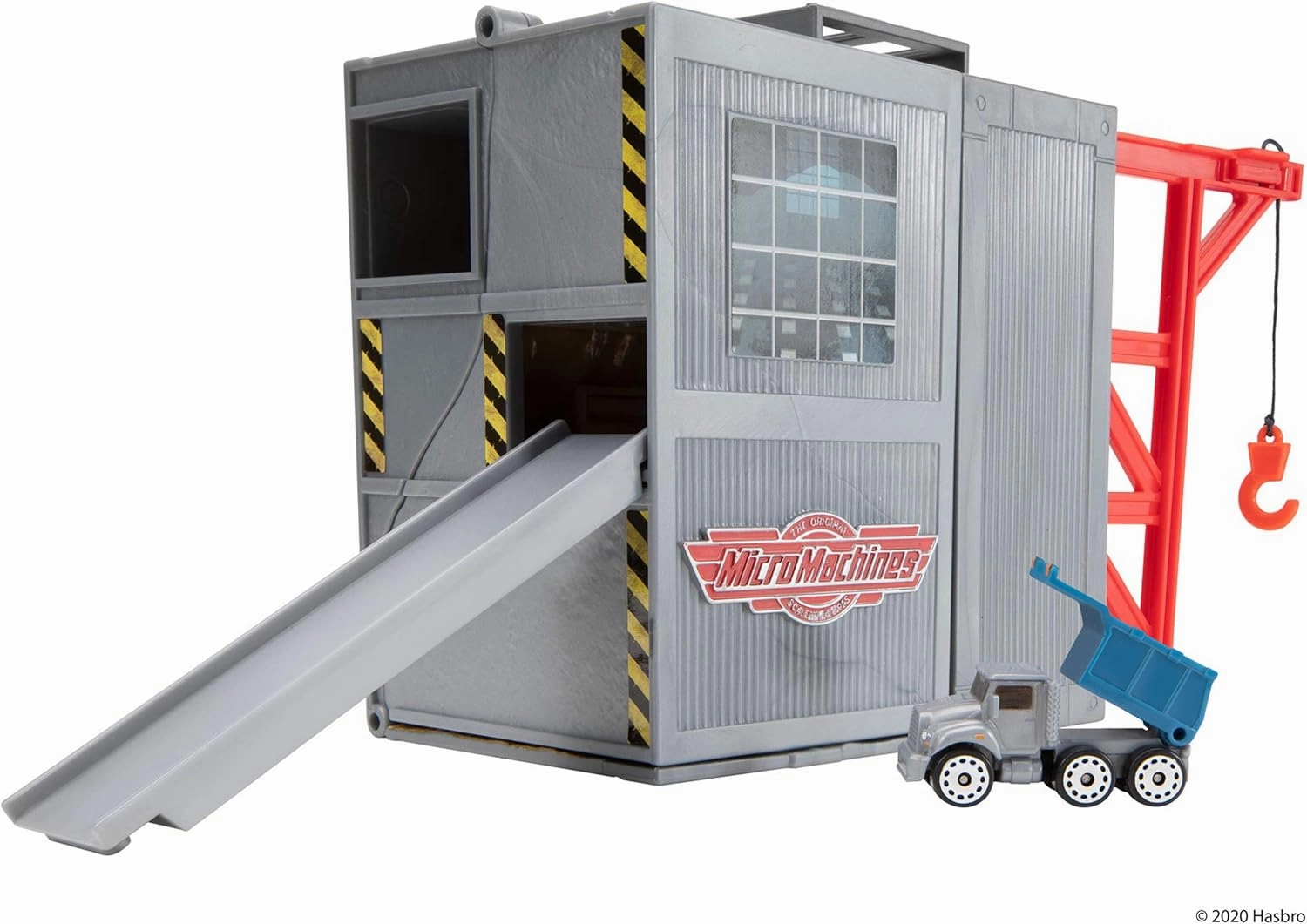 Micro Machines Core Playset, Construction - Expandable and Connectable to Other MM Sets, Includes One Exclusive Vehicle - Collect Them All