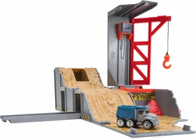 Micro Machines Core Playset, Construction - Expandable and Connectable to Other MM Sets, Includes One Exclusive Vehicle - Collect Them All