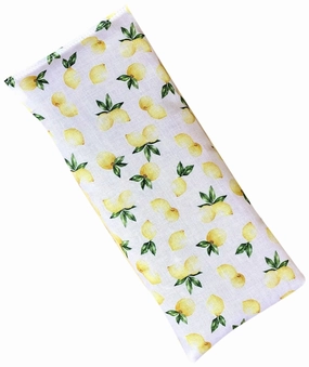 Microwavable Heating Pad Cold Pack, Christmas Gift for Mom, Grandmother, 3 Sizes Available, Lemon Print