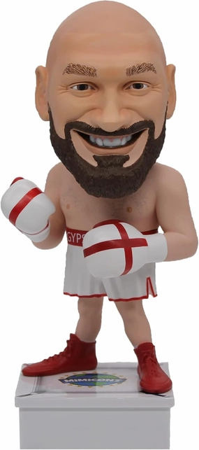 Mimiconz Figurines Sports Stars Collection Tyson Fury. 20cm high. Lifelike Character, Hand-Painted Novelty Gift