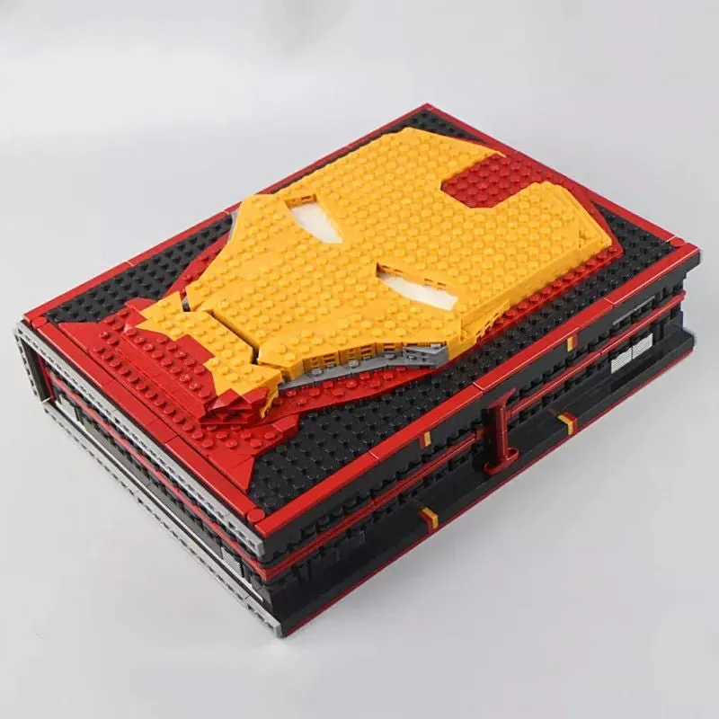 MOC Movie Super Hero Ideas Iron Man Book Bricks Toys