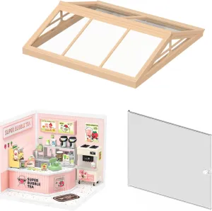 Model Building Set for Adults Super Creator (Double Joy Bubble Tea Roof Door)