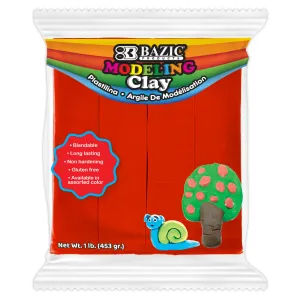 Modeling Clay 1 lb Red