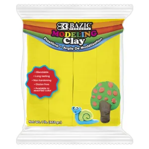 Modeling Clay 1 lb Yellow