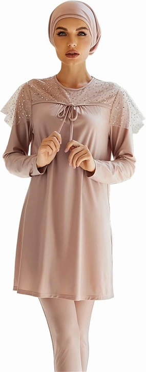 Modest Swimsuits for Women,Full Cover Swimwear Burkini Arab Islamic Hijab Bathing Suit