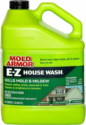 Mold Armor E-Z House Wash – Kills Mold and Mildew- 1 Gallon