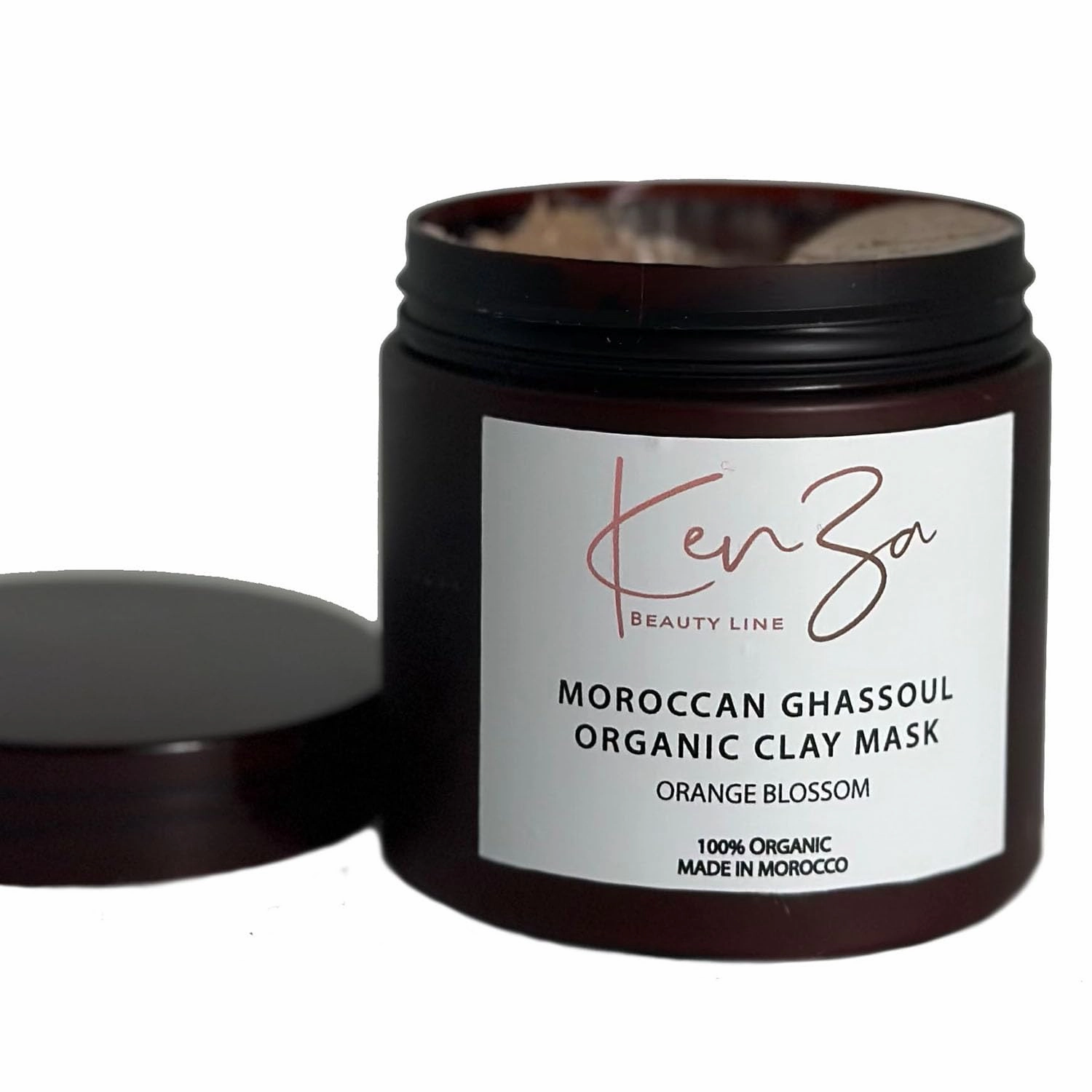 Moroccan Ghassoul Organic Clay Face Mask with Argan Oil - All-Natural Clay Mask for Deep Cleansing, Tightening, Blackhead Removal, and Anti-Aging Effects, Clay Mask for Face