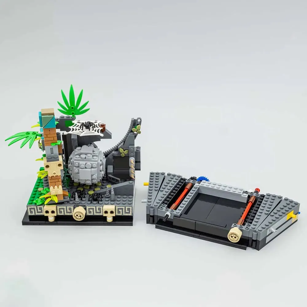 Movie MOC Temple of the Golden Idol Bricks Toy
