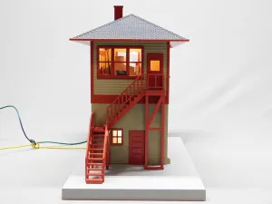MTH Golden Spike Yard Switch Tower O Gauge 30-90673