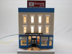 MTH Vinnie BOOMBATZ MD. 3-Story City Building O Gauge 30-90660