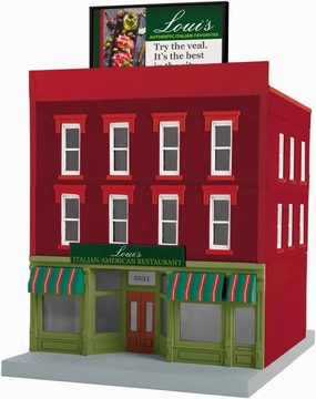 MTH LOUI'S Italian-American Restaurant 3-Story City Building 30-90657