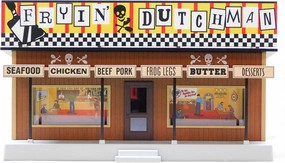 MTH RAILKING FRYIN' Dutchman Road Side Stand Building O Gauge 30-90630