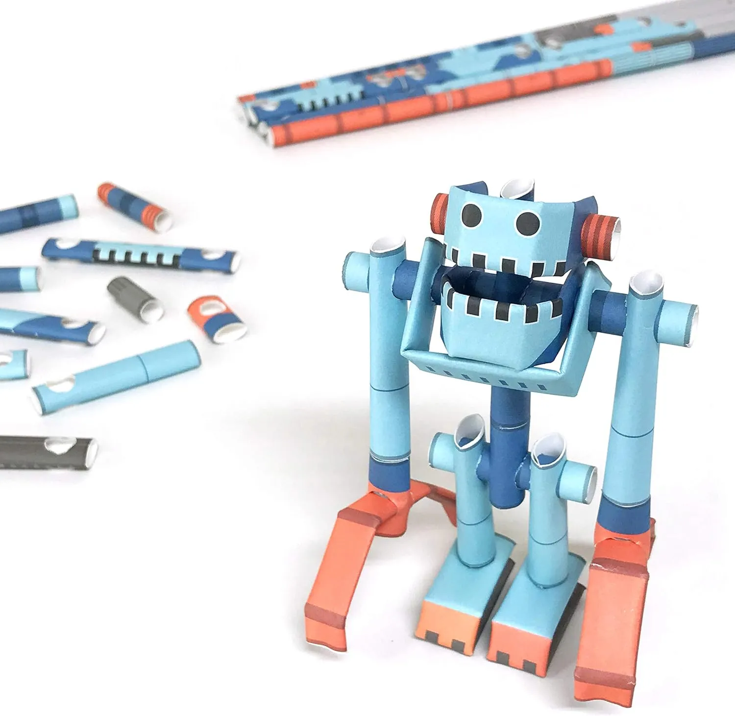 Muscle Joe - Japanese 3D Paper Puzzle DIY Robot kit for Kids and Origami Kit for Adults