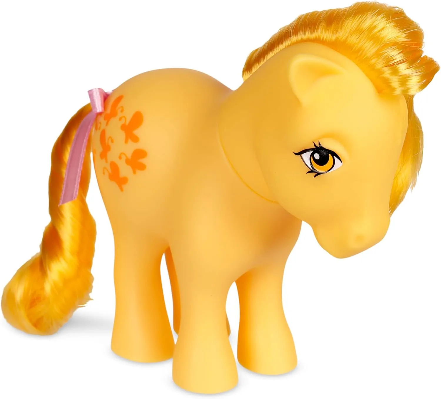 My Little Pony, 40th Anniversary 4-Inch Butterscotch, Original 1983 Collection, Long, Brushable Mane and Tail, Action Figure, Great for Kids, Toddlers, Girls, Ages 4 